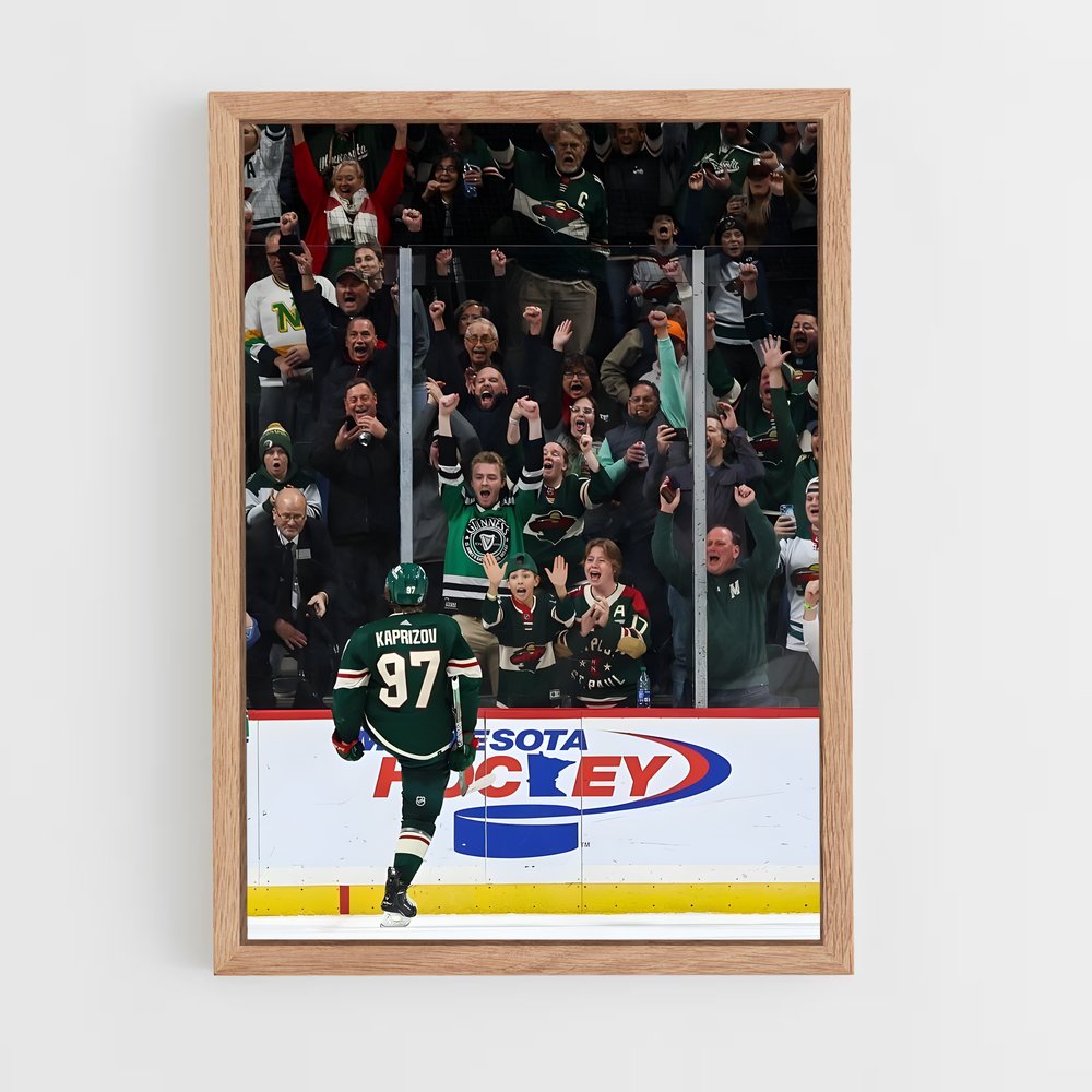 Poster Victorieuses des Jets – affiche Hockey sur glace (vue 4)